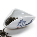 Cha He Tea Presenter | Blue White Porcelain Tea Holder