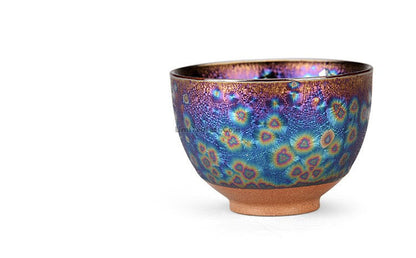 Peacock Tea Set Kiln-Fired Teapot 6 Cups Fair Cup