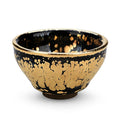 Jian Zhan Gongfu Tea Cup Golden Silver Glaze 130ml
