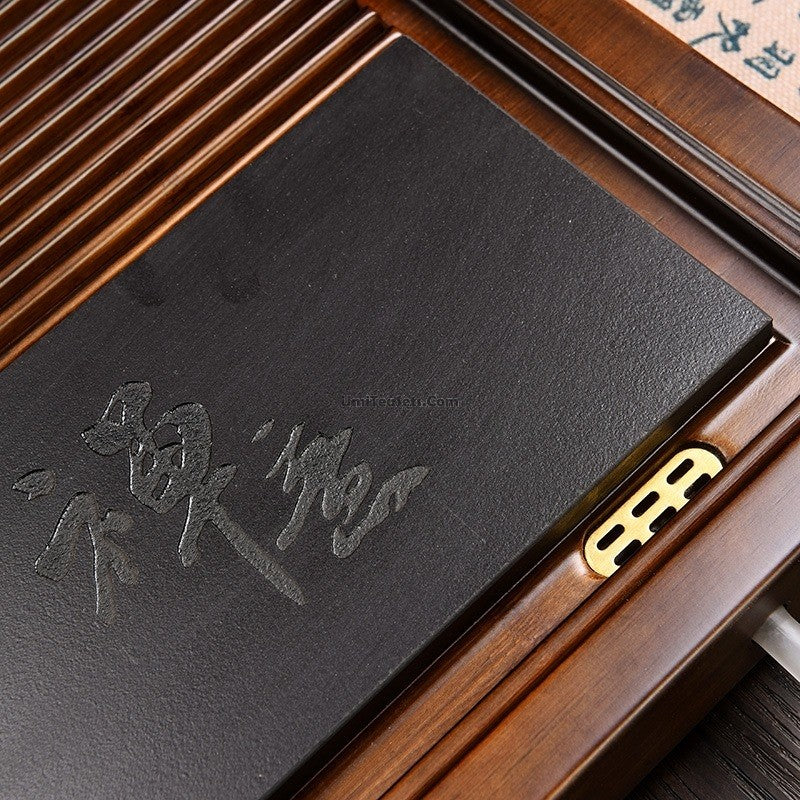 Bamboo Tea Tray Gongfu Tea Board with Drainage 70x30cm