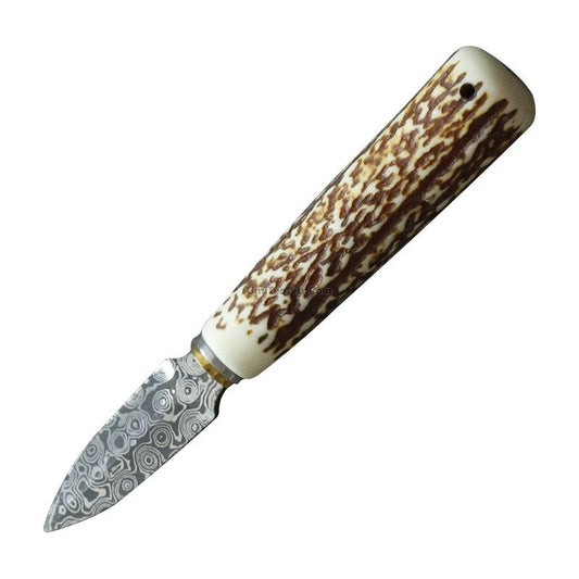Antler Tea Knife Pu-erh Tea Pick Handmade Wood