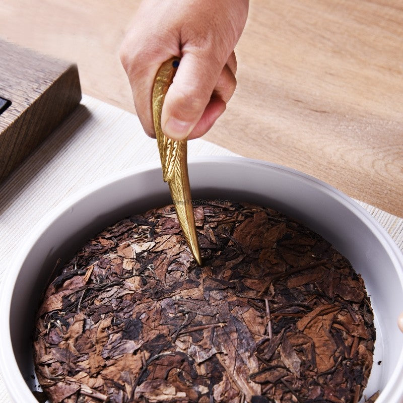 Handmade Parrot Copper Tea Needle for Pu-erh