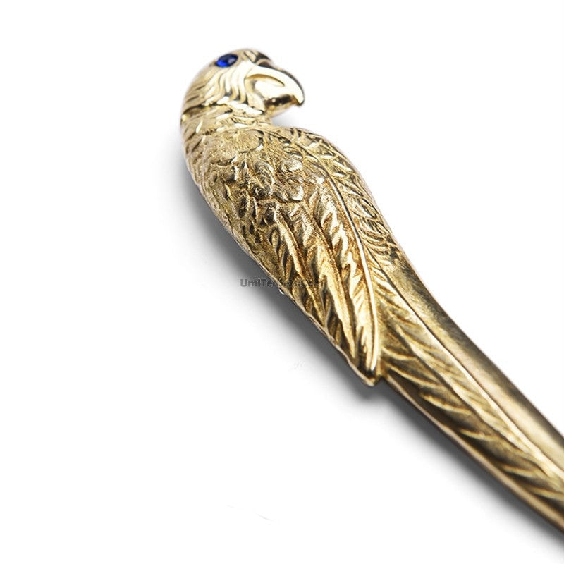 Handmade Parrot Copper Tea Needle for Pu-erh