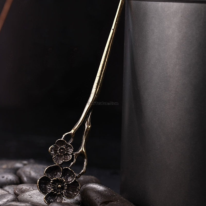 Copper Tea Needle Handmade Pu-erh Tea Pick Tool