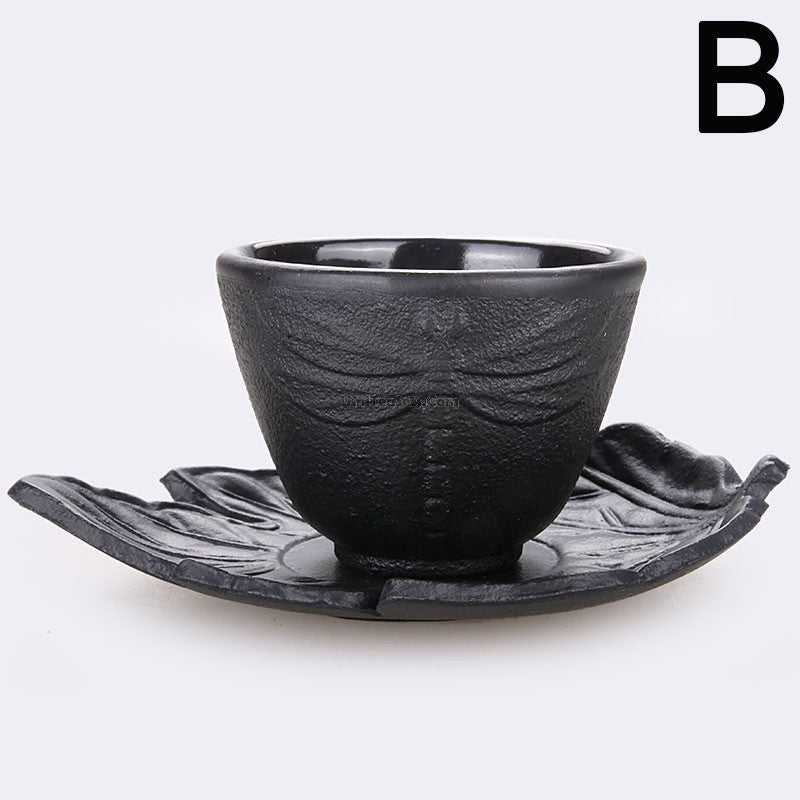 Cast Iron Tea Cup Japanese Samurai Hobnail 50ml Iron Cup